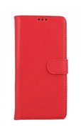 TopQ Samsung A12 book red with buckle 57088 - Phone Case