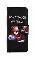 TopQ Samsung A32 book Don't Touch Bear 57109 - Phone Case
