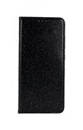 Forcell Samsung A52 book glitter black 56636 - Phone Case