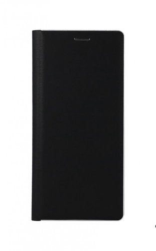 Forcell Samsung A12 book Luna Book black and silver 56833 - Phone Case - Main image