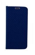 Forcell iPhone SE 2020 Book Luna Carbon Book Blue 57188 - Phone Case