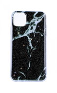 Vennus iPhone 11 Pro Solid Marble Stone Black 57269 - Phone Cover