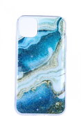 Vennus iPhone 11 Pro Solid Marble Stone Navy 57268 - Phone Cover