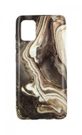TopQ Samsung A51 silicone Marble white-brown 57289 - Phone Cover