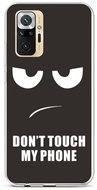 TopQ Xiaomi Redmi Note 10 Pro silicone Don't Touch 58107 - Phone Cover