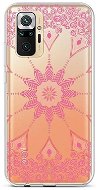 TopQ Xiaomi Redmi Note 10 Pro silicone Pink Mandala 58104 - Phone Cover