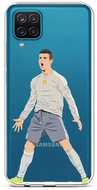 TopQ Samsung A12 silicone Footballer 57778 - Phone Cover