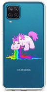 TopQ Samsung A12 silicone Rainbow Splash 57773 - Phone Cover