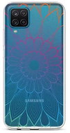 TopQ Samsung A12 silicone Rainbow Mandala 57762 - Phone Cover