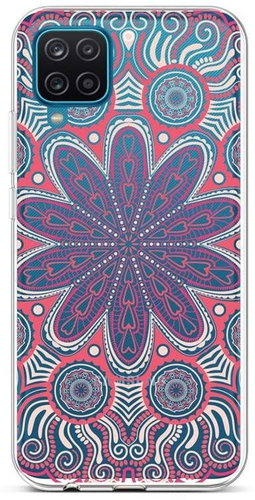 TopQ Samsung A12 silicone Romantic Mandala 57761 - Phone Cover - Main image