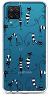 TopQ Samsung A12 silicone Cats 1 57752 - Phone Cover