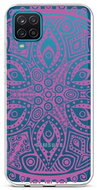 TopQ Samsung A12 silicone Violet Mandala 57741 - Phone Cover