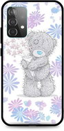TopQ Samsung A52 silicone Floral Teddy 57478 - Phone Cover