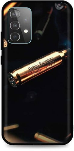 TopQ Samsung A52 silicone Pablo Escobar Bullet 57469 - Phone Cover - Main image
