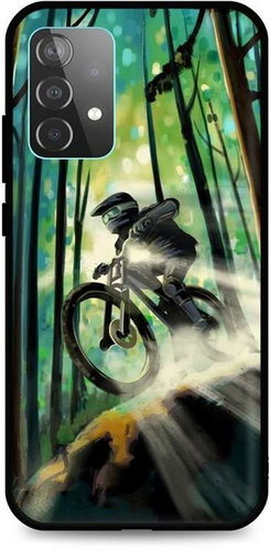 TopQ Samsung A52 silicone Mountain Bike 57467 - Phone Cover - Main image