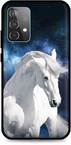 TopQ Samsung A52 silicone White Horse 57455 - Phone Cover - Main image