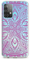 TopQ Samsung A52 silicone Violet Mandala 57374 - Phone Cover
