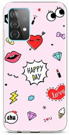 TopQ Samsung A52 silicone Happy Day 57342 - Phone Cover
