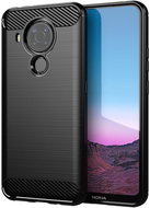 TopQ Nokia 5.4 silicone black 57921 - Phone Cover