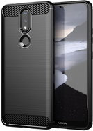 TopQ Nokia 2.4 silicone black 57919 - Phone Cover
