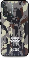 TopQ Samsung A52 3D silicone camouflage with bulldog 57678 - Phone Cover