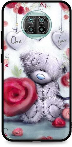 TopQ Xiaomi Mi 10T Lite silicone Teddy Bear 57536 - Phone Cover - Main image
