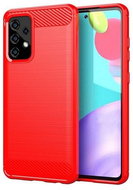 TopQ Samsung A52 silicone red 57509 - Phone Cover