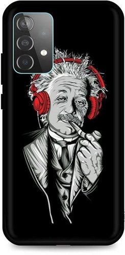 TopQ Samsung A52 silicone Albert Einstein 57422 - Phone Cover - Main image