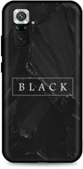 TopQ LUXURY Xiaomi Redmi Note 10 Pro solid Black 58019 - Phone Cover