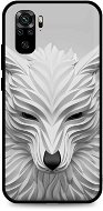 TopQ LUXURY Xiaomi Redmi Note 10 pevný Bílý vlk 57994 - Kryt na mobil