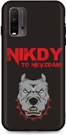 TopQ Xiaomi Redmi 9T silicone I'll never give up 57869 - Phone Cover