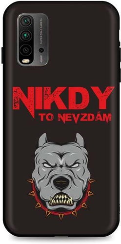 TopQ Xiaomi Redmi 9T silicone I'll never give up 57869 - Phone Cover - Main image