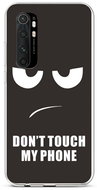 TopQ Xiaomi Mi Note 10 Lite silicone Don't Touch 57835 - Phone Cover
