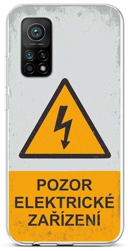 TopQ Xiaomi Mi 10T Pro silicone Attention electrical device 57814 - Phone Cover - Main image