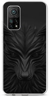 TopQ Xiaomi Mi 10T Pro Silicone Black Wolf 57810 - Phone Cover