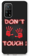 TopQ Xiaomi Mi 10T Pro Silicone Don't Touch Red 57808 - Phone Cover