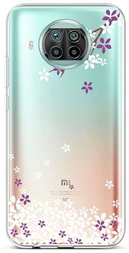 TopQ Xiaomi Mi 10T Lite silicone Sakura flowers 57794 - Phone Cover - Main image