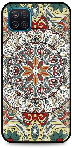 TopQ Samsung A12 3D silicone Color mandala 57602 - Phone Cover - Main image