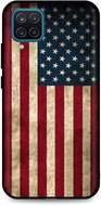 TopQ Samsung A12 3D silicone America 57597 - Phone Cover