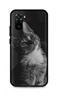 TopQ Xiaomi Mi Note 10 Lite silikón Cute Cat 57554 - Kryt na mobil