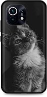 Kryt na mobil TopQ Xiaomi Mi 11 silikón Cute Cat 57548 - Kryt na mobil