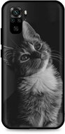 TopQ Xiaomi Redmi Note 10 silicone Cute Cat 58139 - Phone Cover