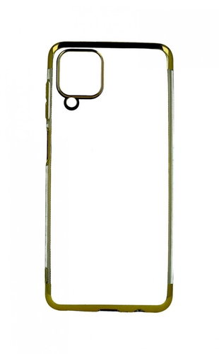 TopQ Frame Samsung A12 silicone gold 58359 - Phone Cover - Main image