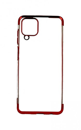 TopQ Frame Samsung A12 silicone red 58358 - Phone Cover - Main image