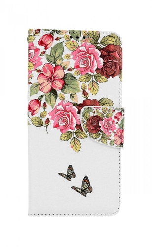 TopQ Xiaomi Redmi Note 10 book Tender Flowers 58266 - Phone Case - Main image