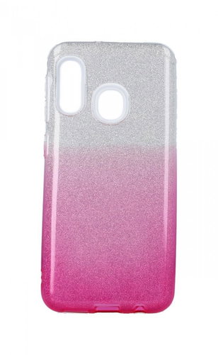 TopQ Samsung A20e glitter silver-pink 41940 - Phone Cover - Main image