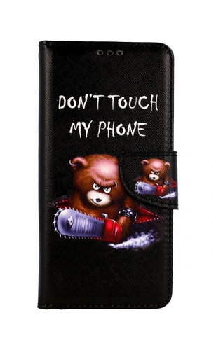 TopQ Xiaomi Redmi Note 10 Pro booklet Don't Touch the Bear 58044 - Phone Case - Main image