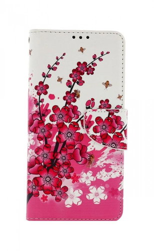 TopQ Xiaomi Mi 10T Lite Booklet Flowers Textile 58311 - Phone Case - Main image