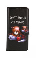 TopQ Xiaomi Mi 10T Lite booklet Don't Touch the Bear 58303 - Phone Case