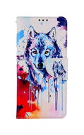 TopQ Xiaomi Mi 10T Lite booklet Drawing the wolf 58298 - Phone Case